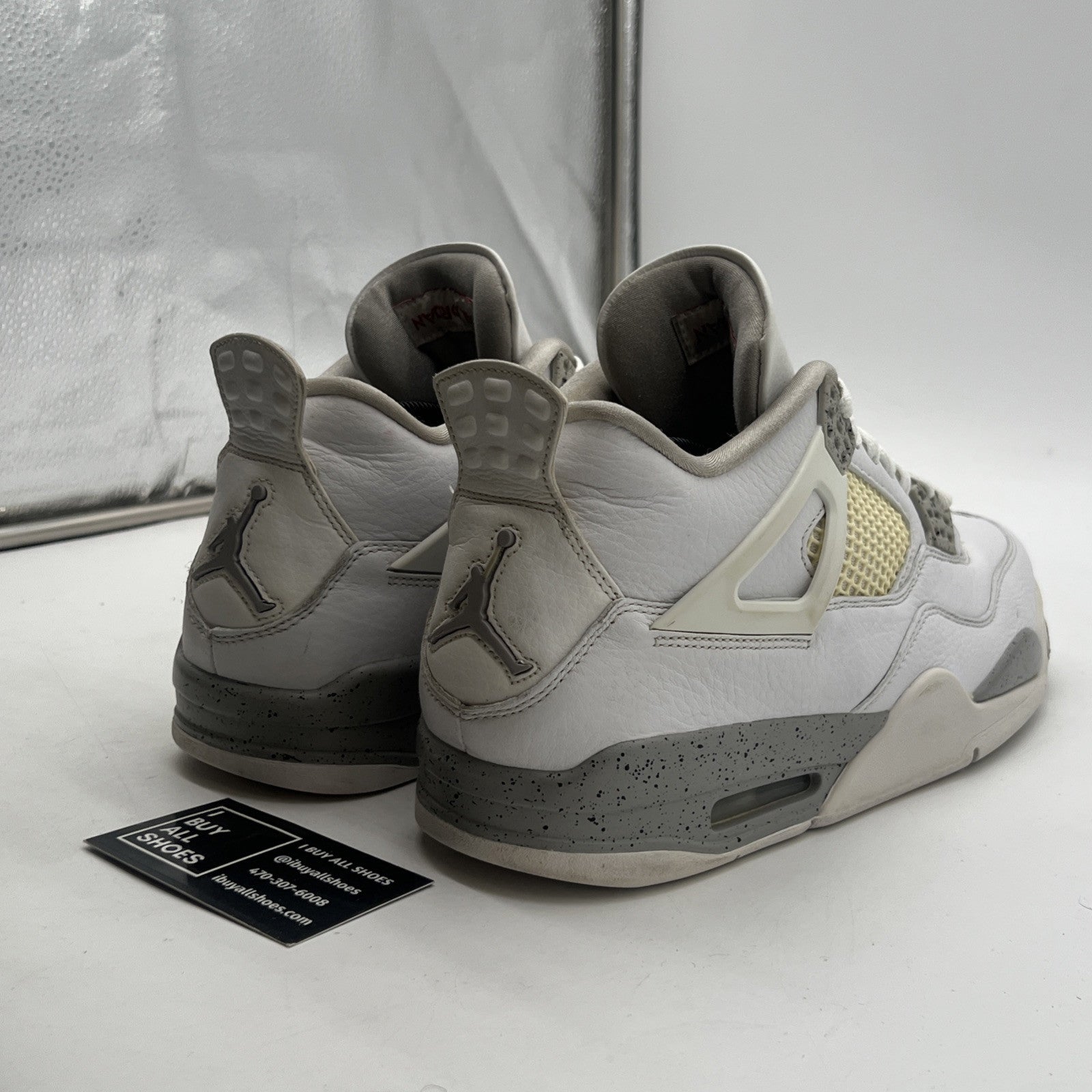 Size 11 - Air Jordan 4 Retro Mid White Oreo (CT8527-100)