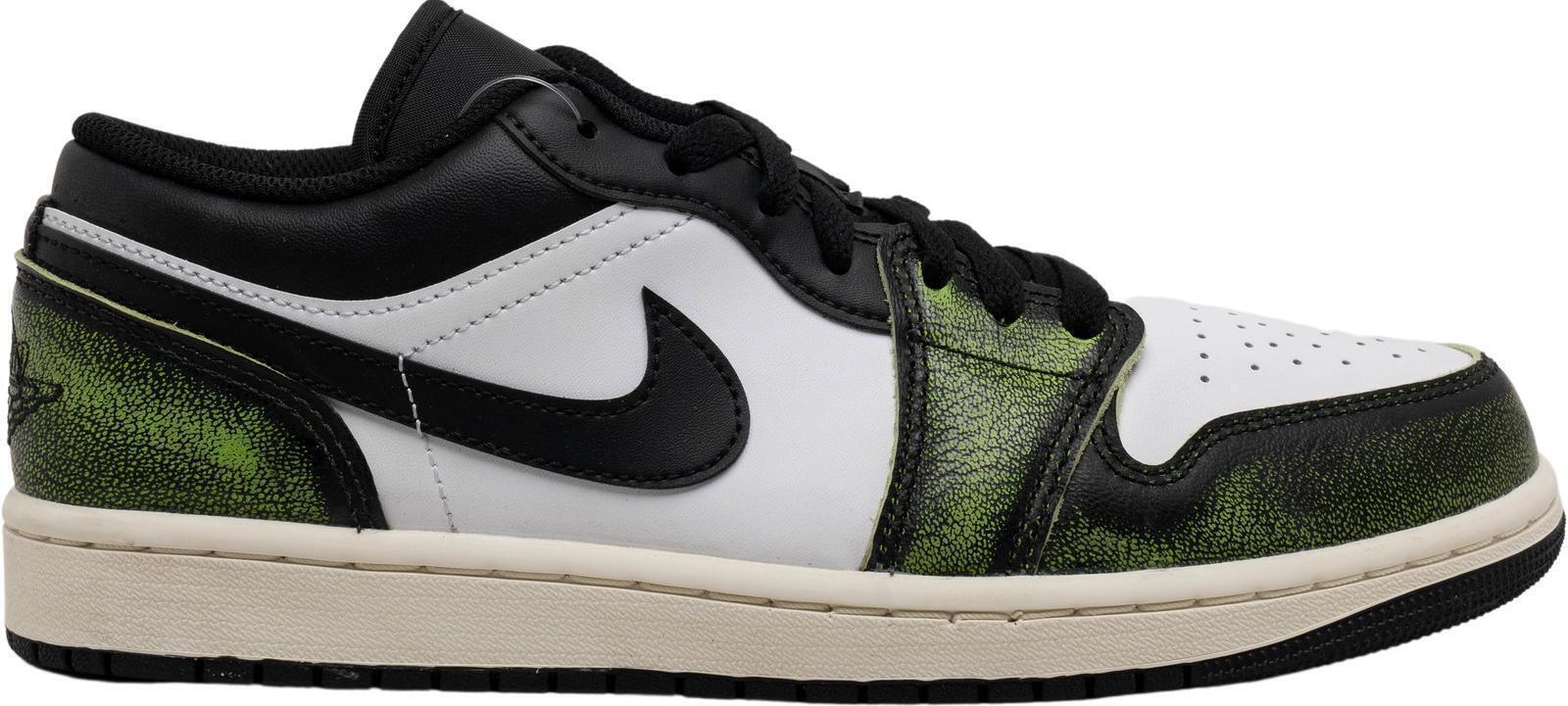 Size 11 - Air Jordan 1 SE Low Wear-Away Electric Green (DN3705-003)