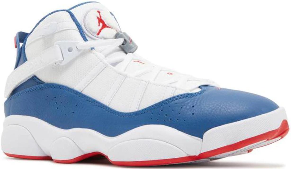 Size 10.5 - Air Jordan 6 Rings True Blue (322992-140)