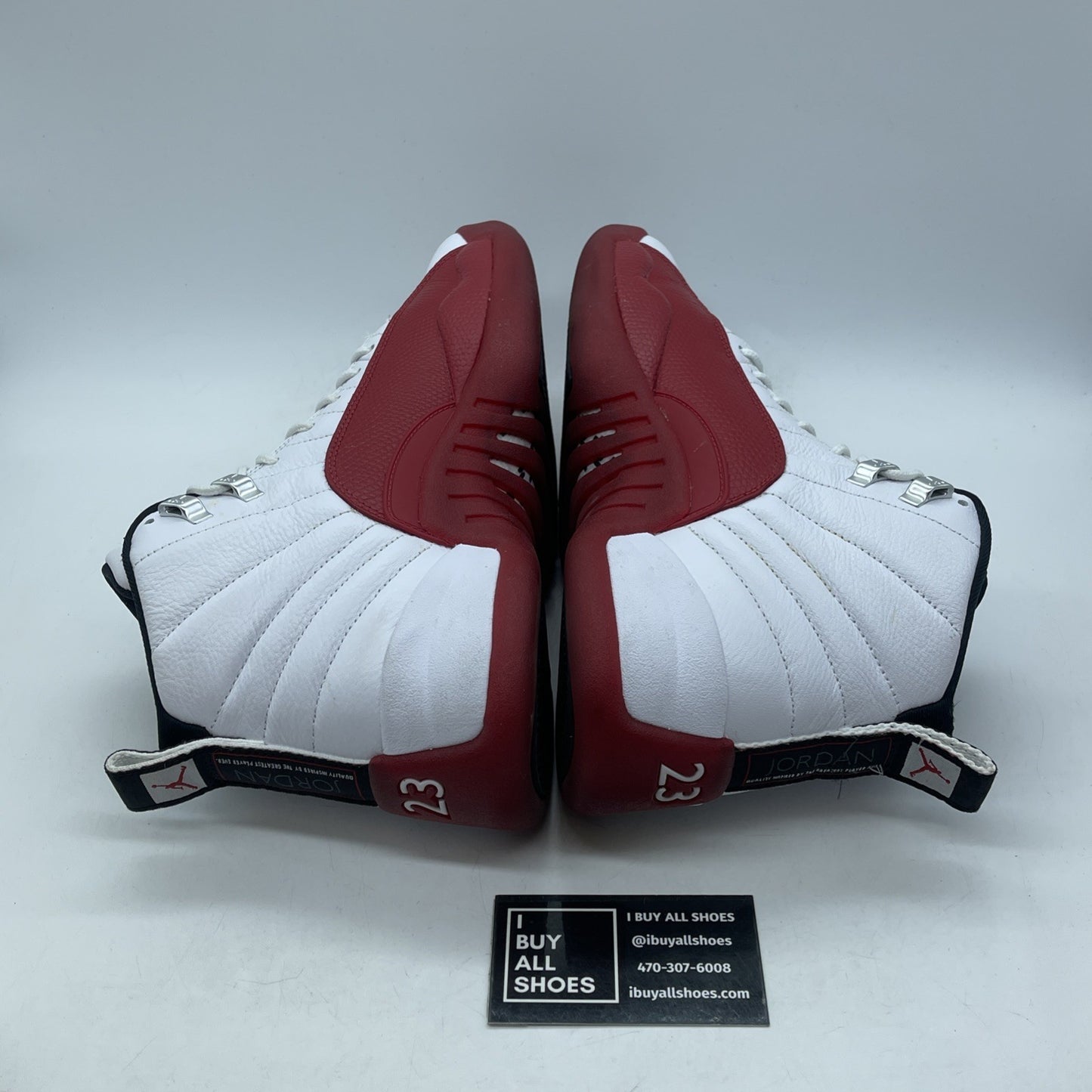 Size 10 - Jordan 12 Retro 2023 Mid Cherry White Red Black Leather (CT8013-116)
