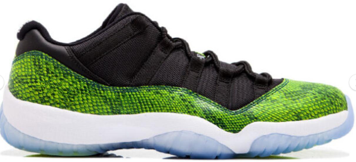 Size 8 - Air Jordan 11 Retro Low Snake (528895-033)