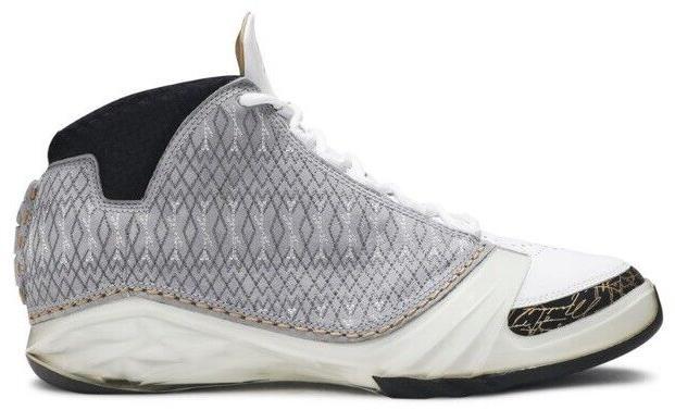 Size 16 - Air Jordan 23 OG White Stealth (318376-102)