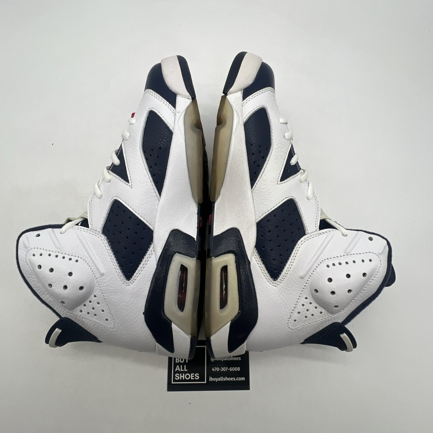 Size 9.5 - Air Jordan 6 Retro 2012 Olympic (384664-130)