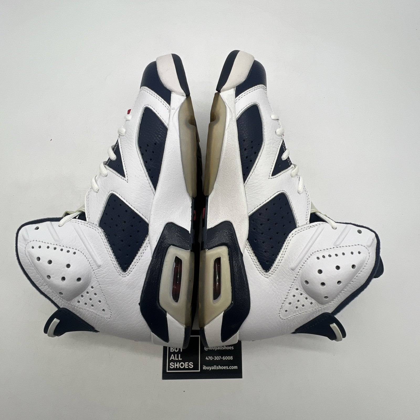 Size 9.5 - Air Jordan 6 Retro 2012 Olympic (384664-130)
