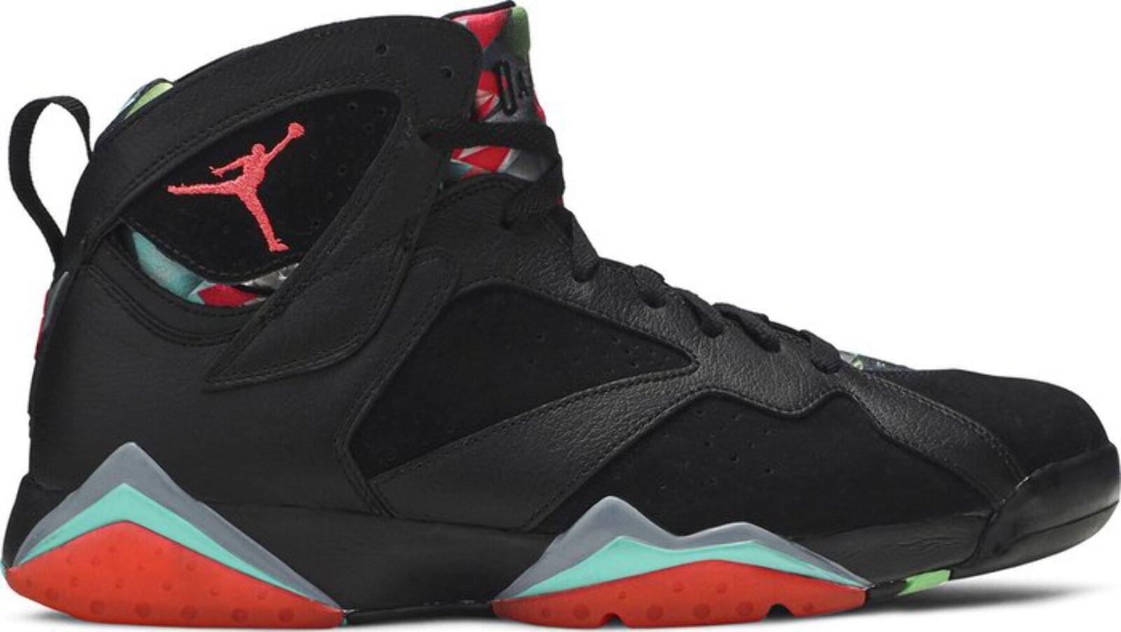Size 9.5 - Air Jordan 7 Retro 30th Barcelona Nights Black Suede (705350-007)